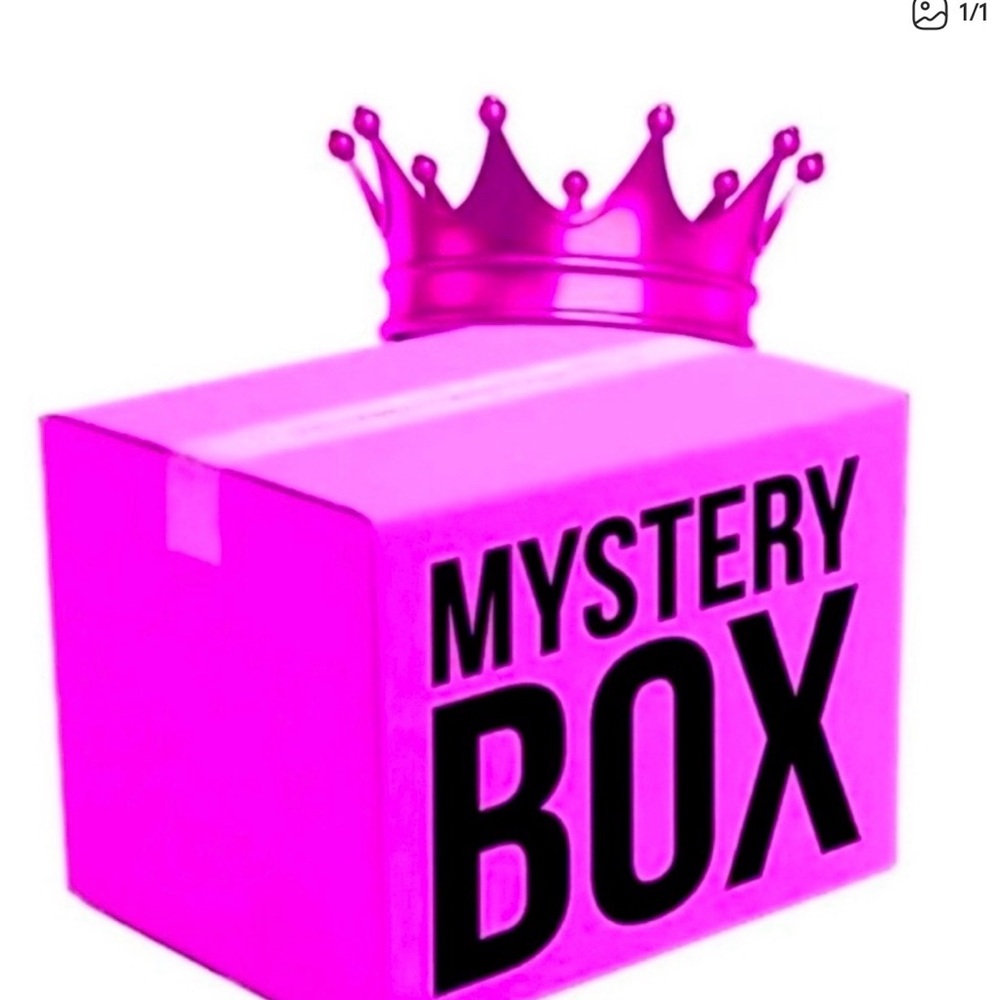 Pink Mystery Box with Crown Design